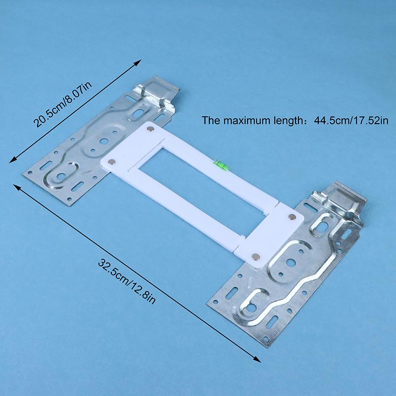 Универсальный настенный регулируемый кронштейн для внутреннего блока бытового сплит-кондиционера с уровнем