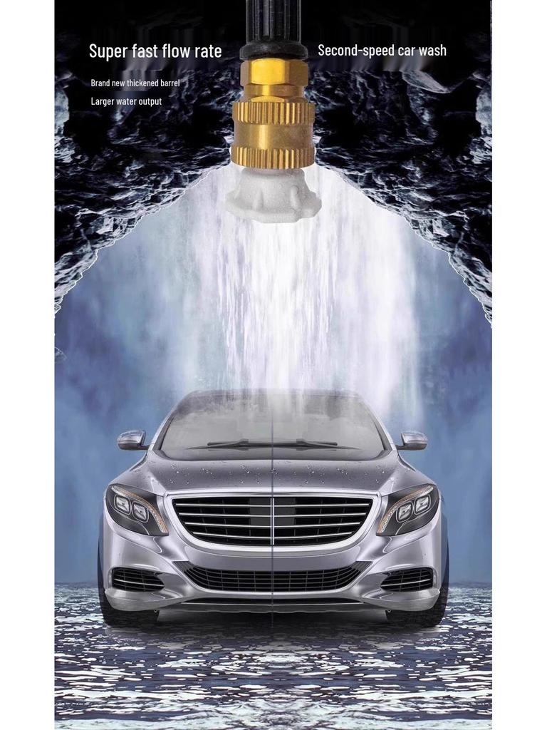 Портативная немецкая аккумуляторная автомойка: Перезаряжаемый водяной пистолет высокого давления с литиевой батареей для бытового и коммерческого использования