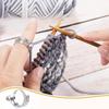 Adjust Finger Wear Thimble Yarn Guides Knitted Rings Adjustable Knitting Loop Crochet Loop Knitting Accessories Knitting Ring