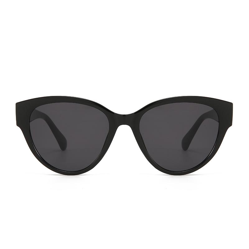 Солнцезащитные очки в ретро-стиле «кошачий глаз» Xiaoxiangfeng Camellia Pearl Sunglasses Trendy Glasses