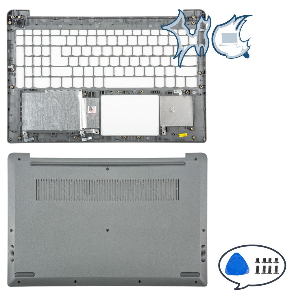 New For IdeaPad 3 15ITL6 15ADA6 15ALC6 2021 Plastic LCD Back Cover/Front Bezel/keyboard/Palmrest/Hinges/Bottom Case HS560 15.6in