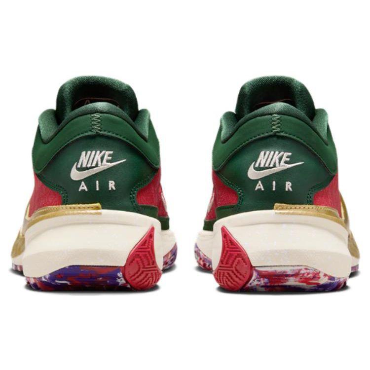 Nike Zoom Freak 5 EP Keep It A Buck Gym Red Metallic Gold Fir Court Purple DZ2945-600
