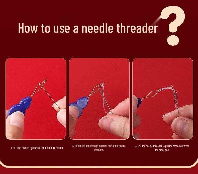 Портативный бытовой швейный набор: Многофункциональный набор для шитья с иглами и нитками в сумке для хранения