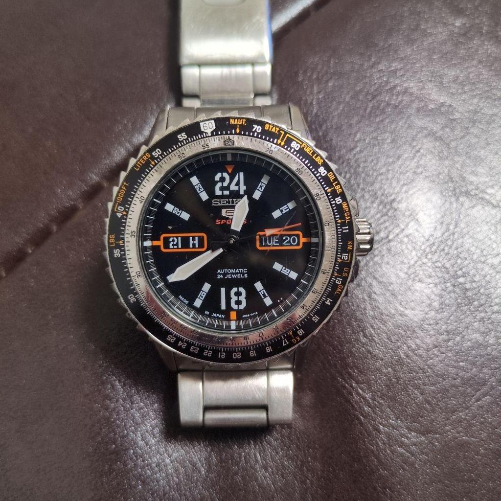 Использовал Лучшее! Итоговая цена Корпус автоматических часов SEIKO 5 SPORTS