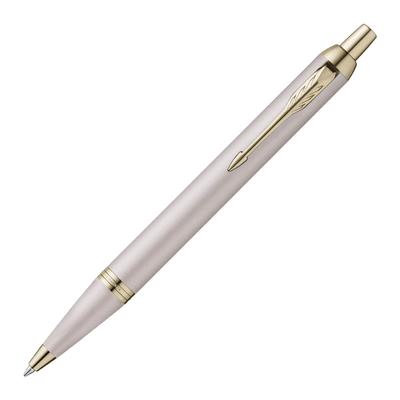 Шариковая ручка PARKER IM Monochrome Champagne CHT Medium Point Gift Box Оригинальный импортный продукт 2173273 На масляной основе