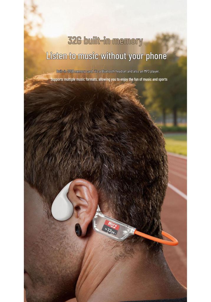 Bluetooth-наушники с костной проводимостью для спорта, бега, плавания и игр
