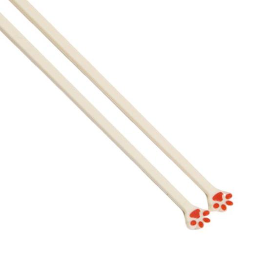 1 Pair Cat Claw Chopsticks Non-slip Lightweight Sushi Noodle Chopsticks Reusable Food-grade