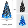 3D-печатная спиральная конусная игрушка, невозможная пирамида, сквозная скульптура, сквозная пирамида, игрушка-фиджет, мини-вихревая нить, иллюзия