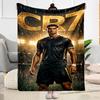 Ronaldo's Celebration Moment Blanket Comfortable Suitable for Bed Bedding Couch for All Occasions Playful Design Gift for Travel Home Birthdays