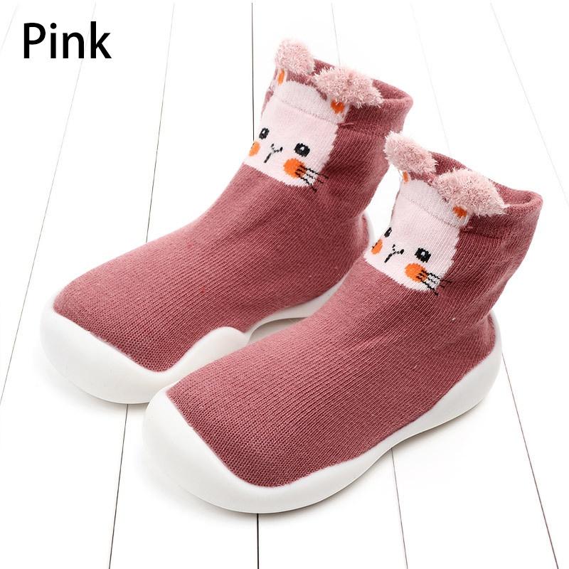 Baby Toddler Shoes Baby Shoes Non-slip Fox Tiger Thickening Shoes Sock Floor Shoes Foot Socks Animal Style
