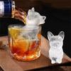 Cute Ice Cube Tray Silicone Mold Silicone Ice Cube Trays Dog Shaped Ice Cube Molds for Drinks Cocktails Juice Beverage