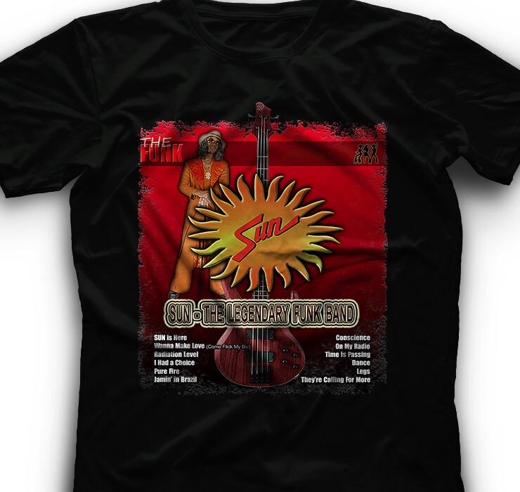 Sun Funk Legendary Funk Band Sun Power Byron Byrd Chris Jones Funk Tshirt