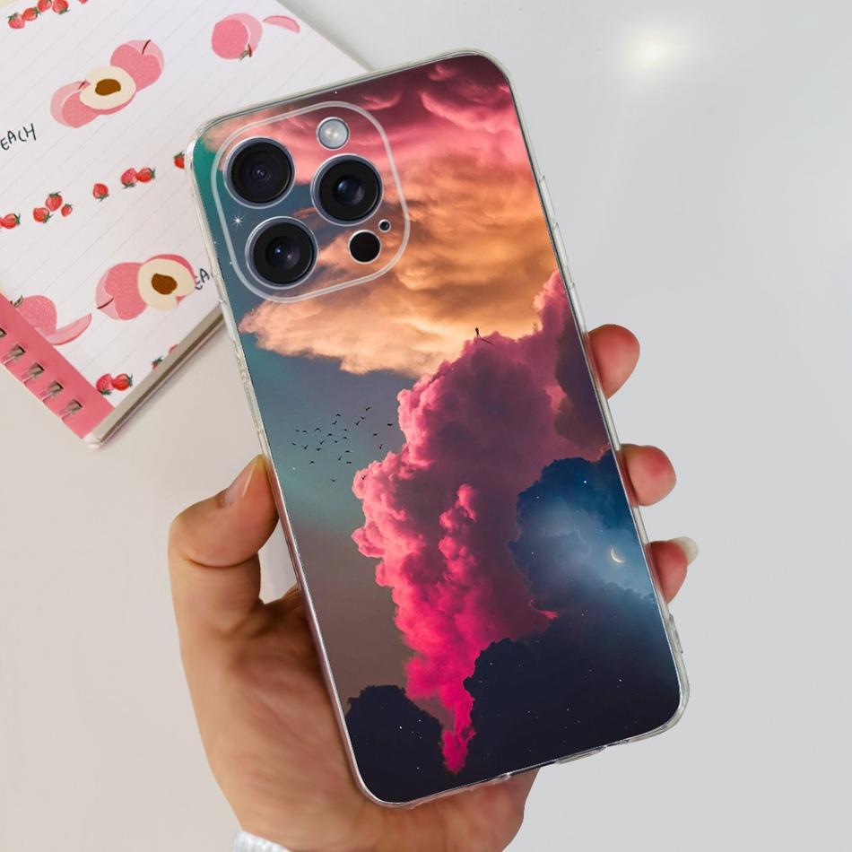 Fashion Elegant Phone Case For iPhone 15 Pro Max iPhone15 Soft Silicone TPU Back Cover Bumper For iPhone 15 15Pro 5G 2023