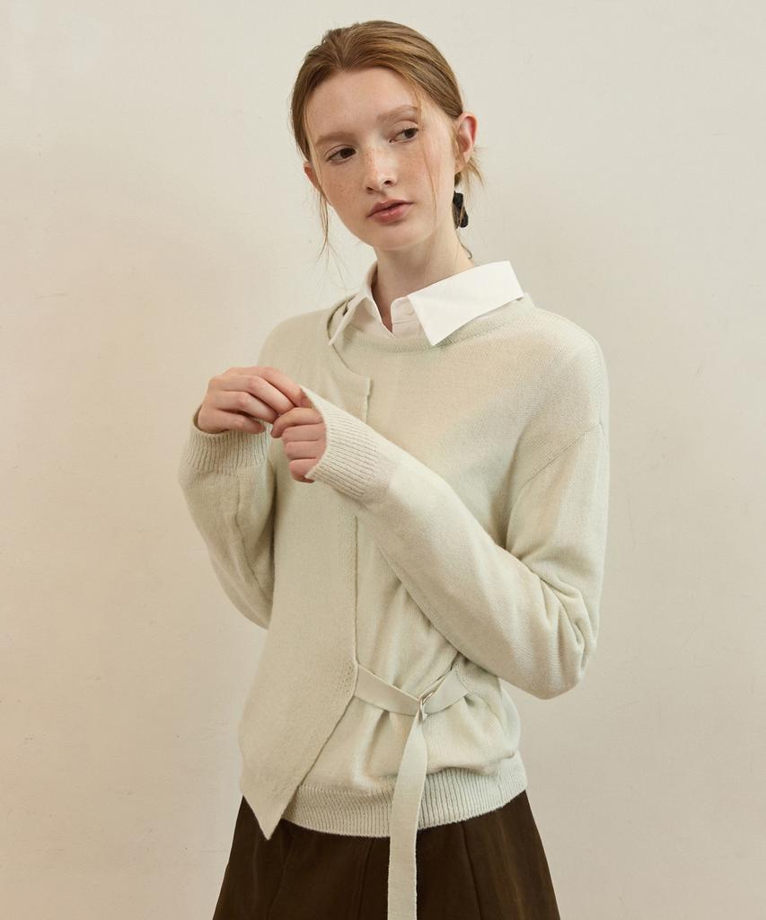 ADAUL Bouckle Lap Modern Knit - Mint