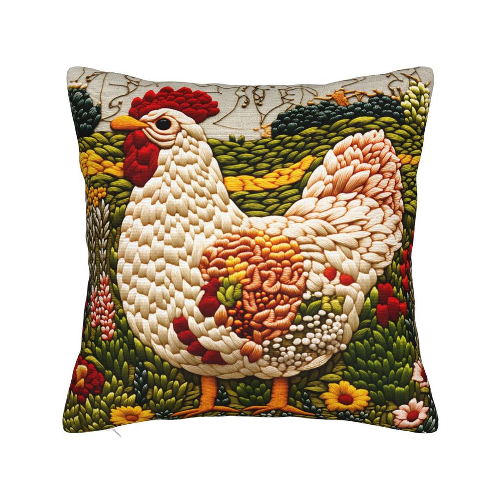 Pillow Cover Adorable AnimalPrinted Novelty Pillow Case For Chair Sofa Home Decor Pillowcases