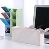 Pen Holder Pencil Makeup Storage Box Desktop Organizer School Office Stationery