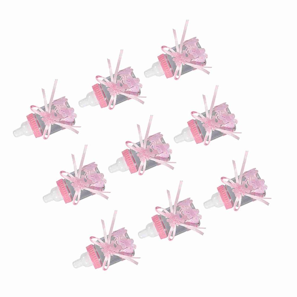 12 шт. Конфетные шоколадные бутылочки в коробке для девочки, мальчика, для вечеринки Baby Shower, сувениры, подарки, украшения