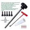 Quick Change Tire Valve Tool Kit Valve Stem Tire Valve Stem Tire Valve Stem Core Quickly Replacement Tool Kit