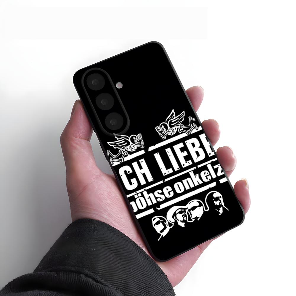 B-Bohse Onkelz Band Phone Case For Samsung S26 S25 Plus S20 S20 Plus S22 Ultra S23 FE S21 Plus S21 Ultra Soft Cover