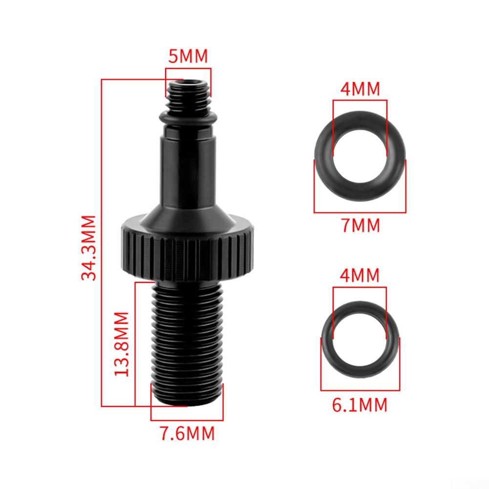 Package Includes Bicycle Rear Shock Air Pump Valve Adapter Tool
