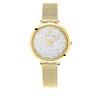 Часы Pierre Lannier Petite Crystal Watch Mesh Strap P105J508 Импортное золото [Pierre Lannier] Женские [Обычный продукт]