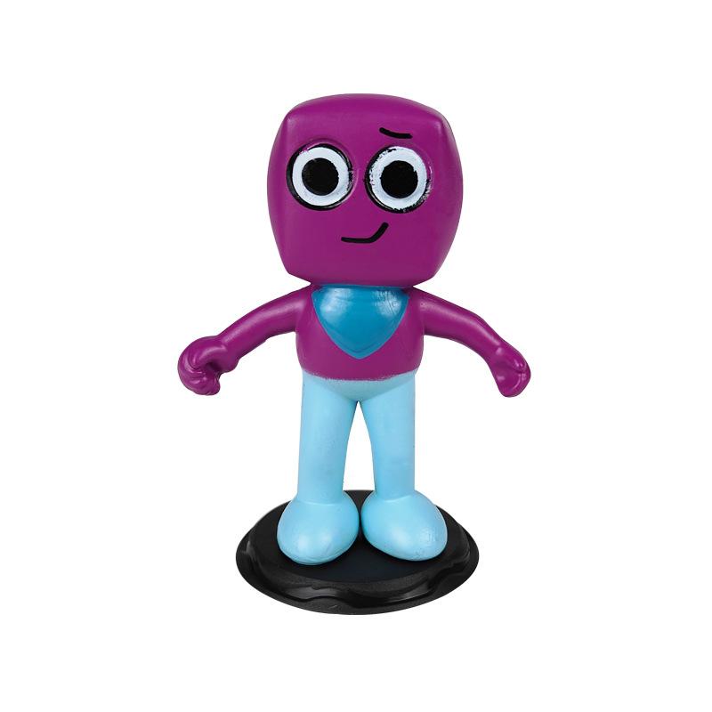 Фигурки Dandys World: Креветка, росток, Губ, галька, Ви, Тиша, Глистен, Шелли, игрушка, украшение для торта