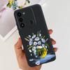 Чехол для Tecno Spark GO 2022 KG5 Мягкий Силикон Милый Кот Чехол для Телефона Для Tecno SparkGO 2022 6.52" Роскошные Цветы Любви Чехлы Funda