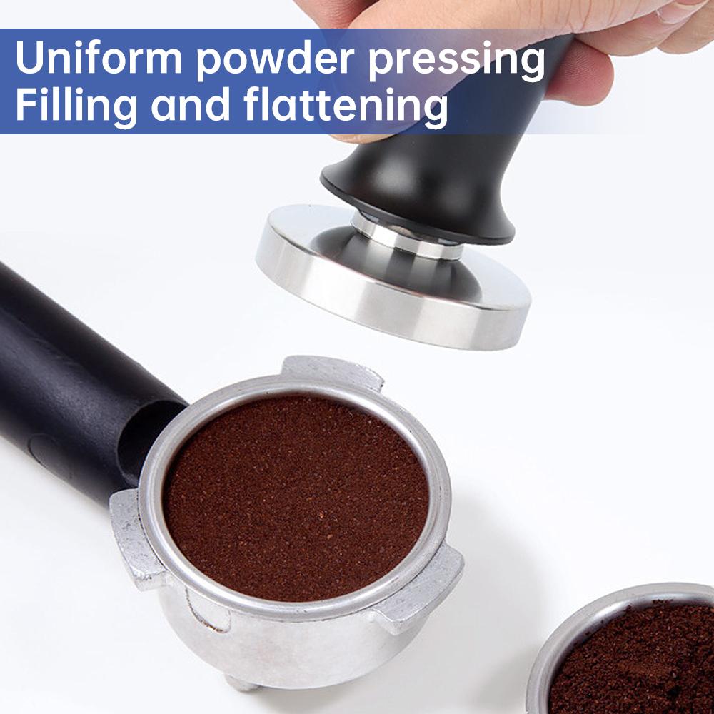 51/53/58mm Coffee Tamper Espresso Cafe Powder Hammer Stainless Steel Coffee Tamper Kitchen Coffee Accessories Barista Tools