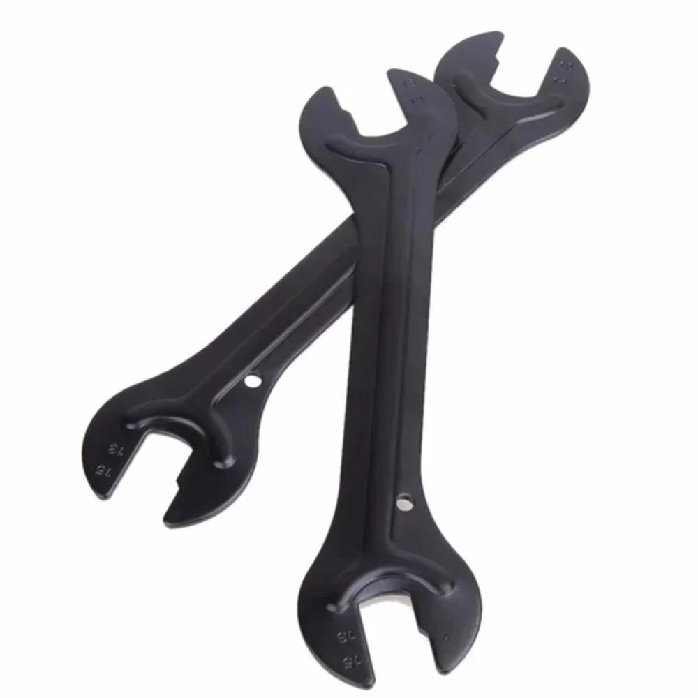 1/2PCS Cycling Head Open End Axle Hub Spanner Cone Bicycle Repair Bike Tool 13/15 Mm 14/16 Mm Steel Bicycle Wrench