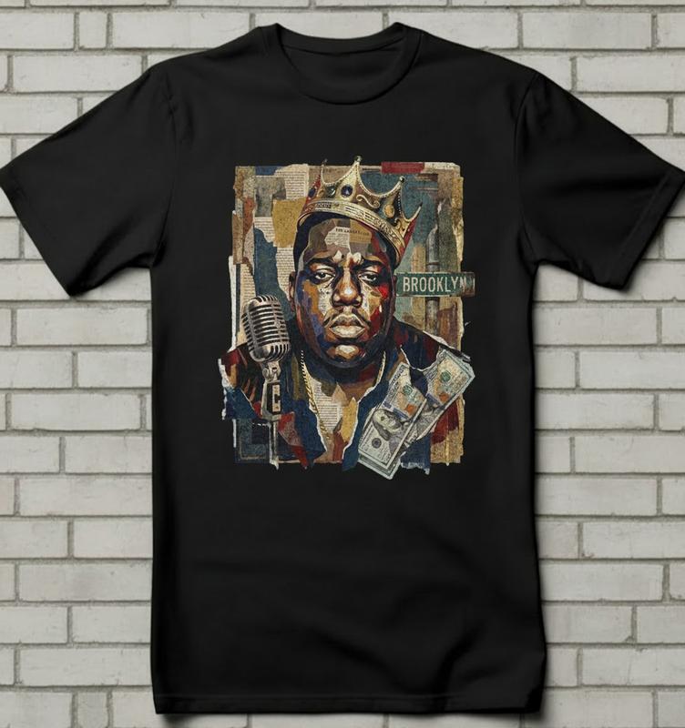 NOTORIOUS BIG CUSTOM DESIGN - Unisex T-Shirt Graphic Tee