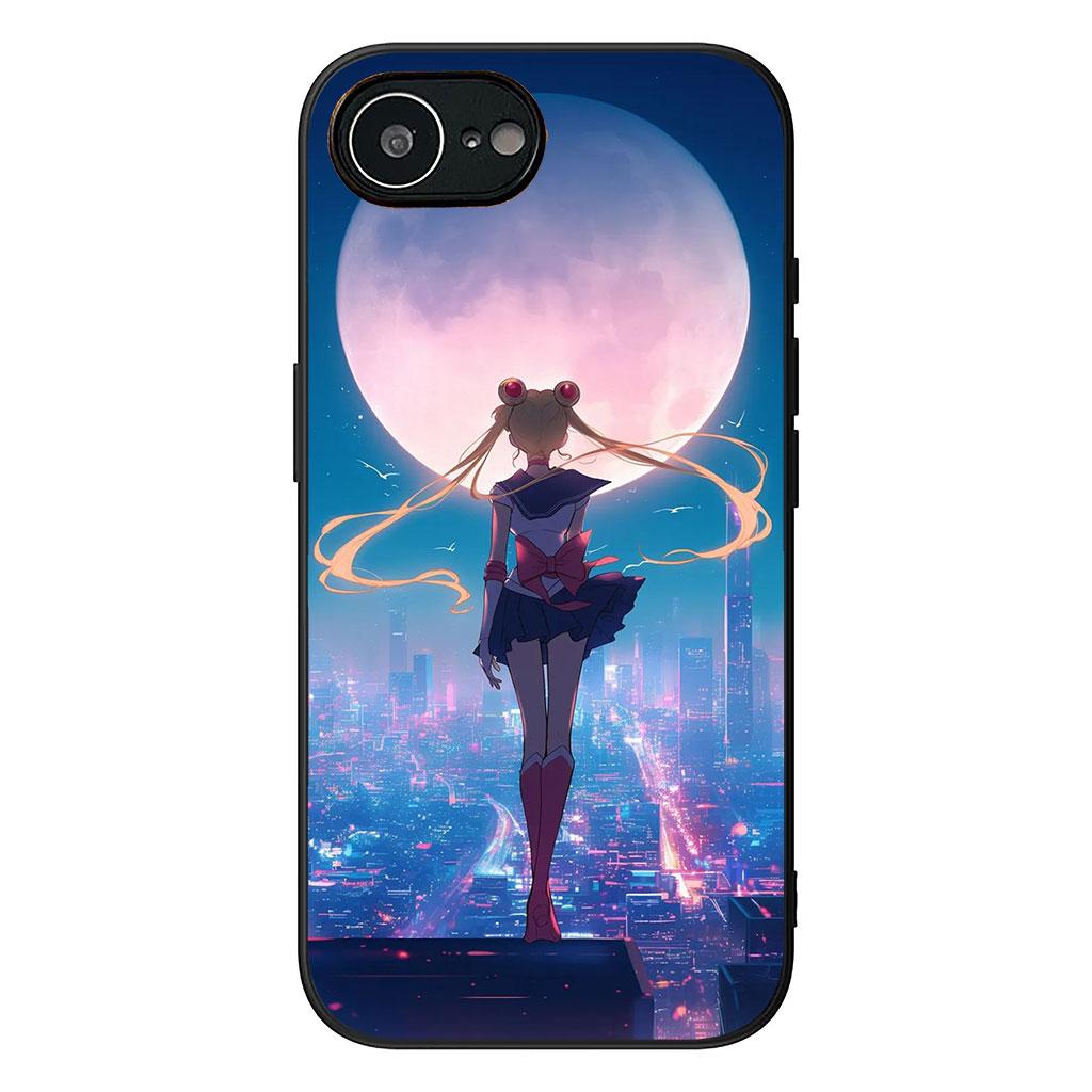 Anime S-Sailors Girl Moons Poster Phone Cover for Samsung Galaxy S22 S21 S20 Fe Ultra S9 Plus + A13 A22 M21 M31 M55 M15 Case