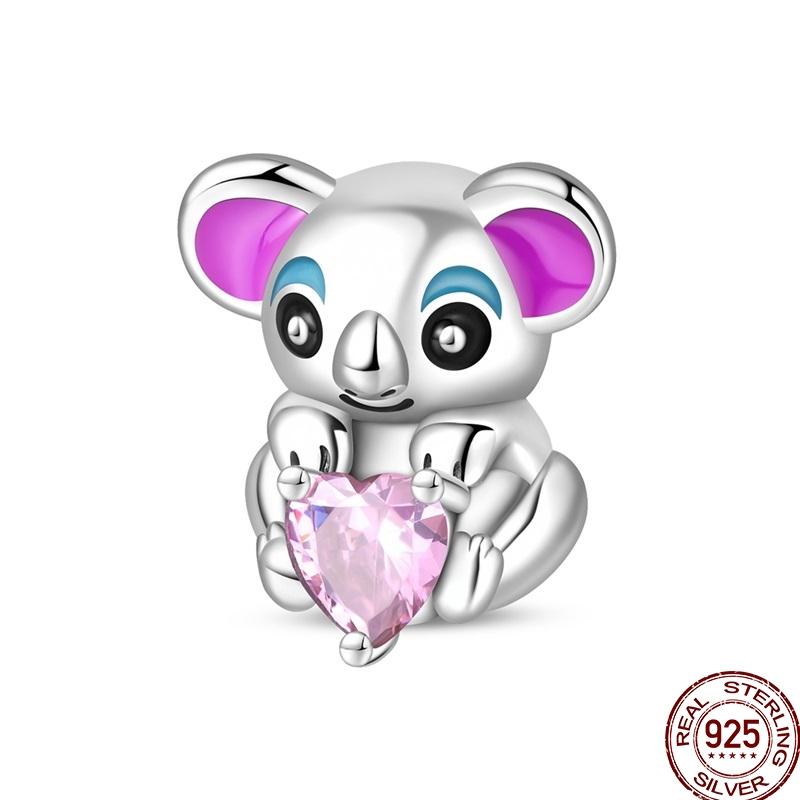 Originalcoppercute Подвески для питомцев Животные Собака Единорог Бусины Подвеска Подходит для браслета 3 мм DIY Для женщин Тонкие ювелирные изделия Подарок