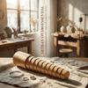 Round Shape Bracelet Mandrel Solid Wood Ring Stick Stable Resizing Tool  Silver Correction