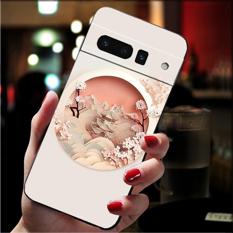 Landscape Sceneary Mountain Phone Case For Google Pixel 8 7 Pro 7A 7 6A 6 Pro Pixel 8A 4A 3A 4 XL Pixel 5 6 4 3 3A XL