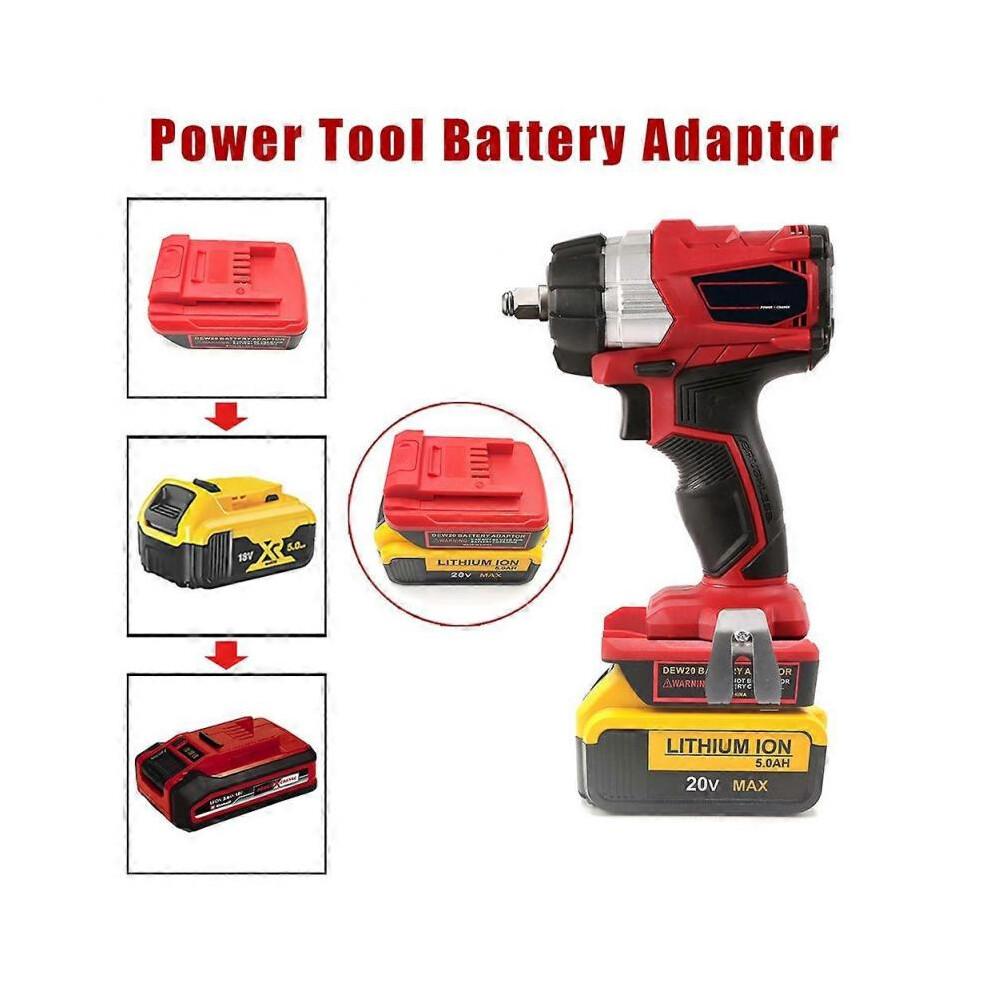 Адаптер-преобразователь для аккумуляторного инструмента с 18В Dewalt на Power Einhell