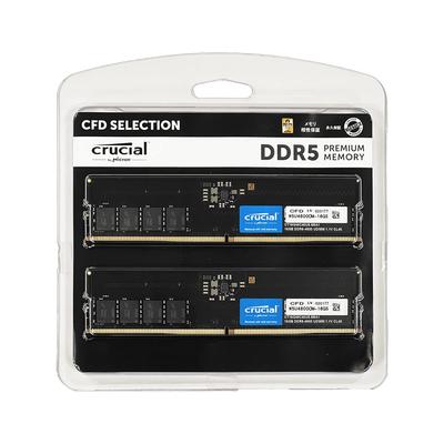 CFD Sales Память для настольных ПК 32 ГБ x 2 от DDR5-4800 (ПК5-38400) (Пожизненная гарантия) (Совместимость гарантирована) (Решающий Микрон) W5U4800CM-32GS