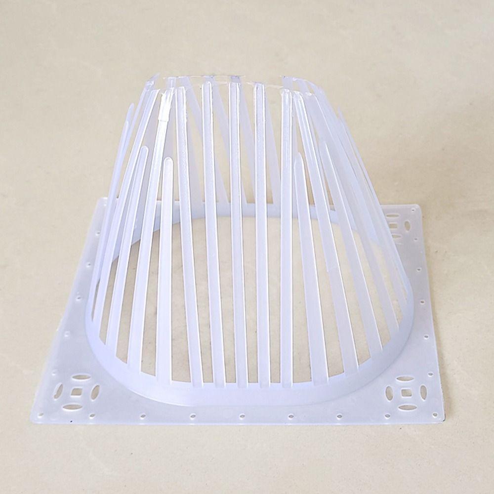 1 шт. Крышка Клетка Корзина Корзина Пластиковая Ловушка Рыболовная Сеть Сделай Сам Рыболовная Клетка Крышка