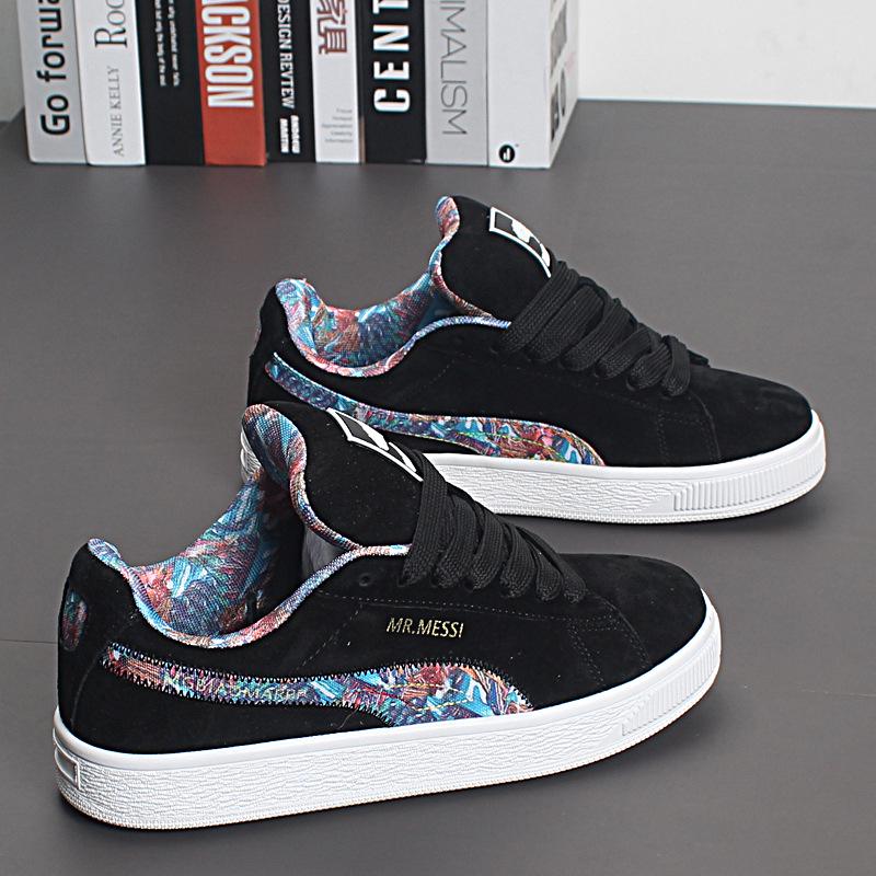 Мужские ретро лоферы в корейском стиле, Осень 2024: Кроссовки на мягкой подошве, низкие, повседневные, для пары