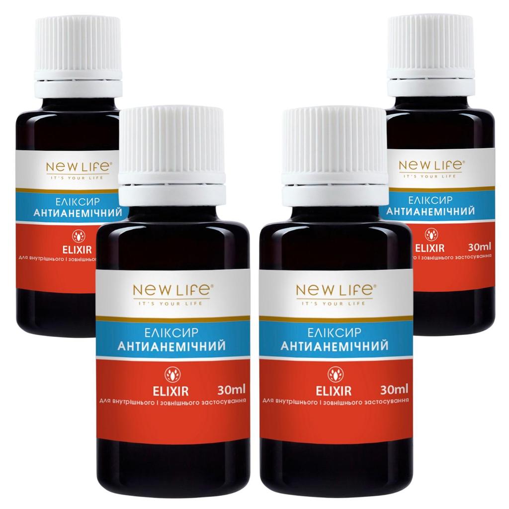 Антианемический Эликсир на Травах Добавка Диетическая New Life