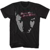 Унисекс футболка Hall and Oates Faces Черная футболка