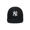MLB New York Yankees Cotton Peaked Cap Unisex Couple Style Black 32CP88111-50X