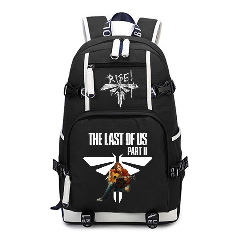 The Last of Us Personalized Printed Teen Leisure Travel Backpack Large Capacity Student School Bag