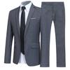 Men's British Style Elegant Blazers 2 Pieces Sets Business Shirt Pants Jacket Coat 3 Suits Formal Dress Wedding Suit