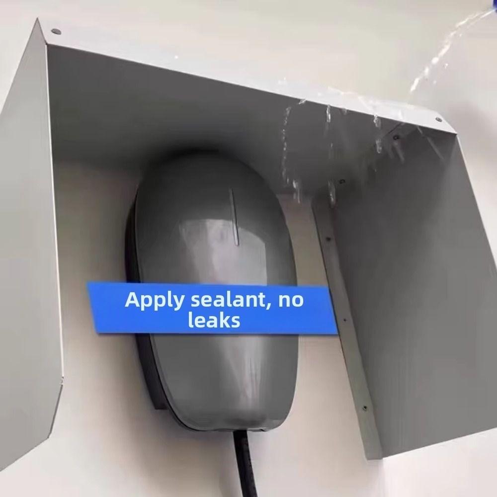 Stainless Steel Doorbell Rain Cover 12.5-50cm Length Outdoor Switch Protection Charging Station
