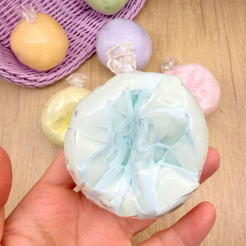 Hand Relax Crispy Skin Ball Squishy Toy Cracking Wax Ball Sensory Fidget Ball Adult Kids