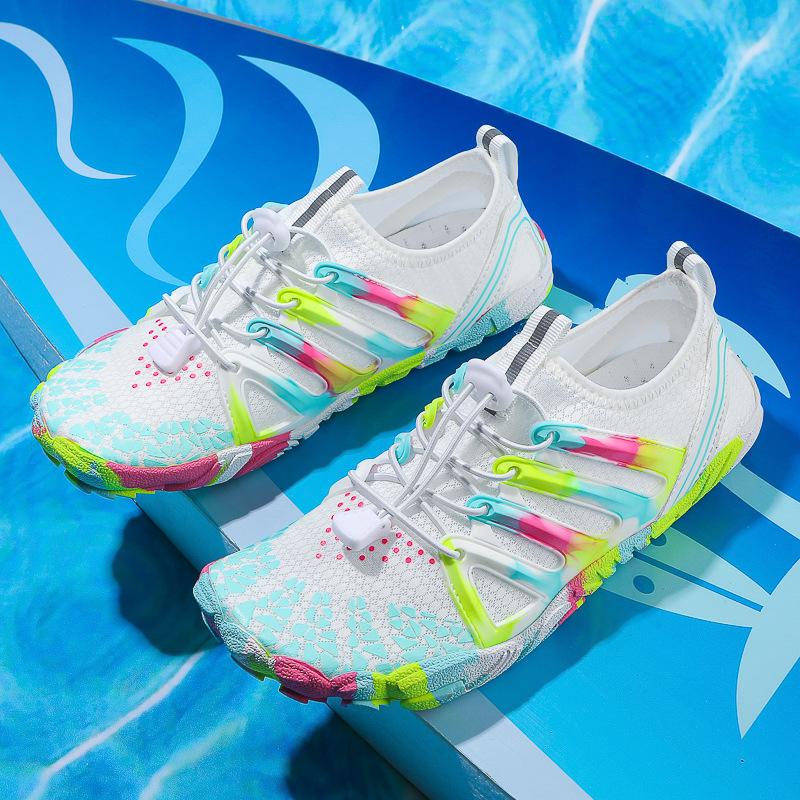 Outdoor Beach Shoes Creek Shoes Swimming Sea Shoes Men's and Women's Wading Shoes Quick-drying Five-finger Shoes Mountaineering Rafting Shoes