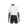 Nike Dri-FIT Victory Solid Logo Short Sleeve Polo Shirt Men Tops White DH0824-100