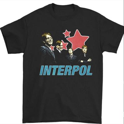 Новые участники группы Interpol Рождественский подарок Унисекс S-5XL Рубашка MD386 Унисекс Футболка