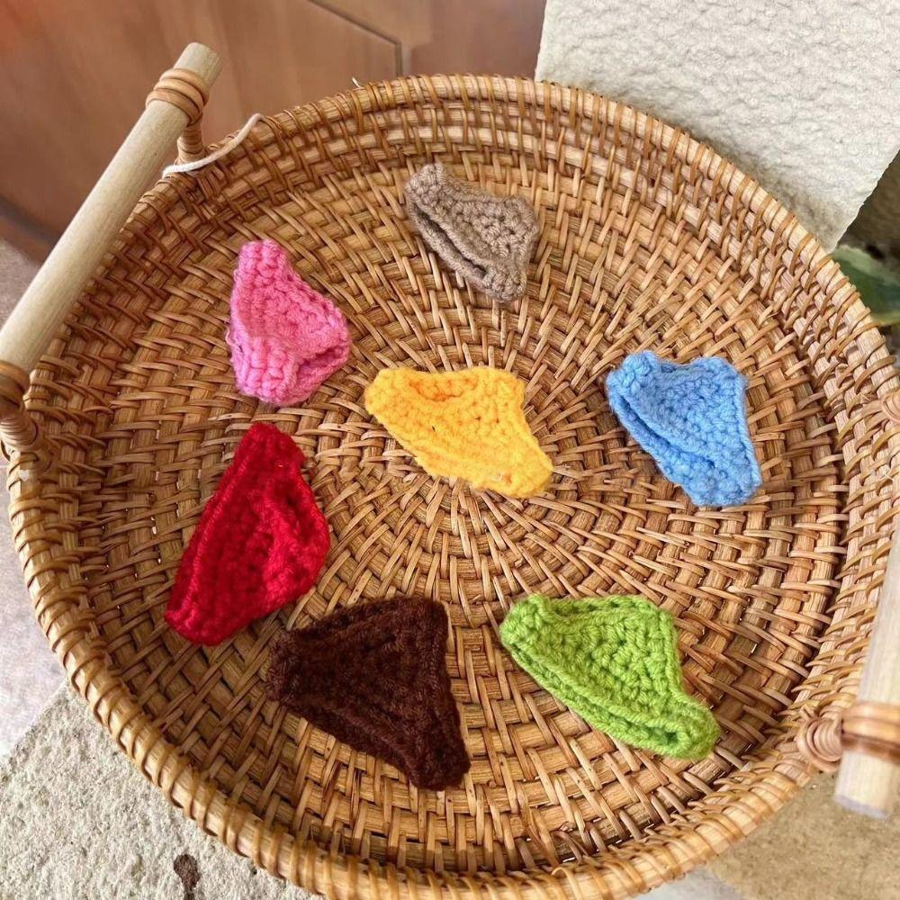 Многостилевое вязаное нижнее белье с кружевом для хлопковых кукол 10 см/для кукол-животных 13 см