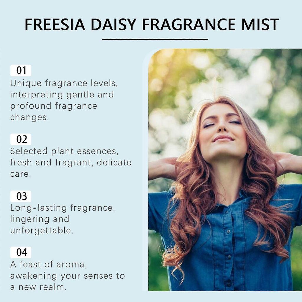 Roxelis Canglan Daisy Romantic Body Fragrance Light Scent Perfume Long-Lasting Fresh Notes Body Mist